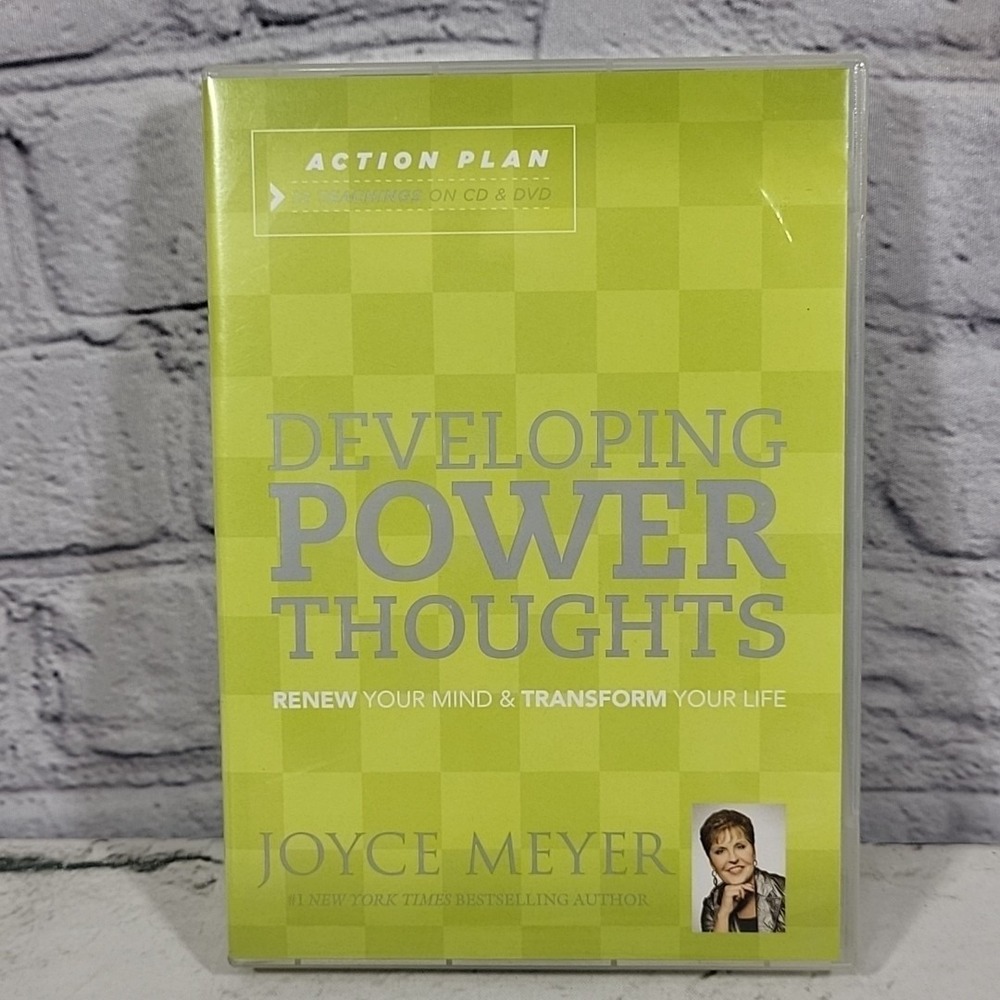 Joyce Meyer - Developing Power Thoughts - CD & DVD (6-Disc Set)